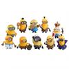 10pcs PVC Mini Figure Toys for Kids, Birthday Gift, Minions Models