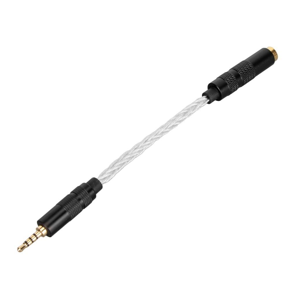 8-Strand Single Crystal Copper Headphone Adapter Cord for Sound Players with 2.5mm Balanced Ports