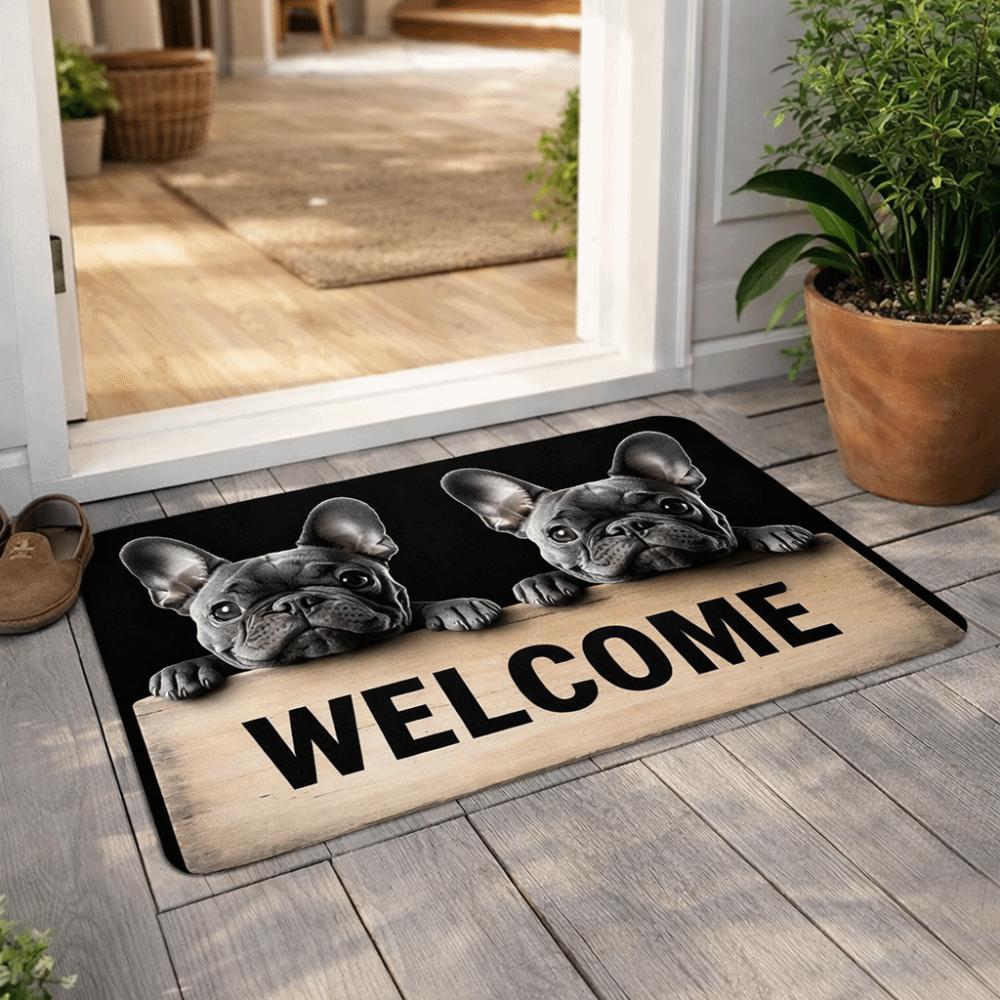 Water-absorbing Beagle Floor Mat 40*60cm Bedroom Door Rug Creativity Foot Mat  Home Decor