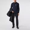 Burberry Shirts Men's Dark Blue Moderate Straight Fit 80367641