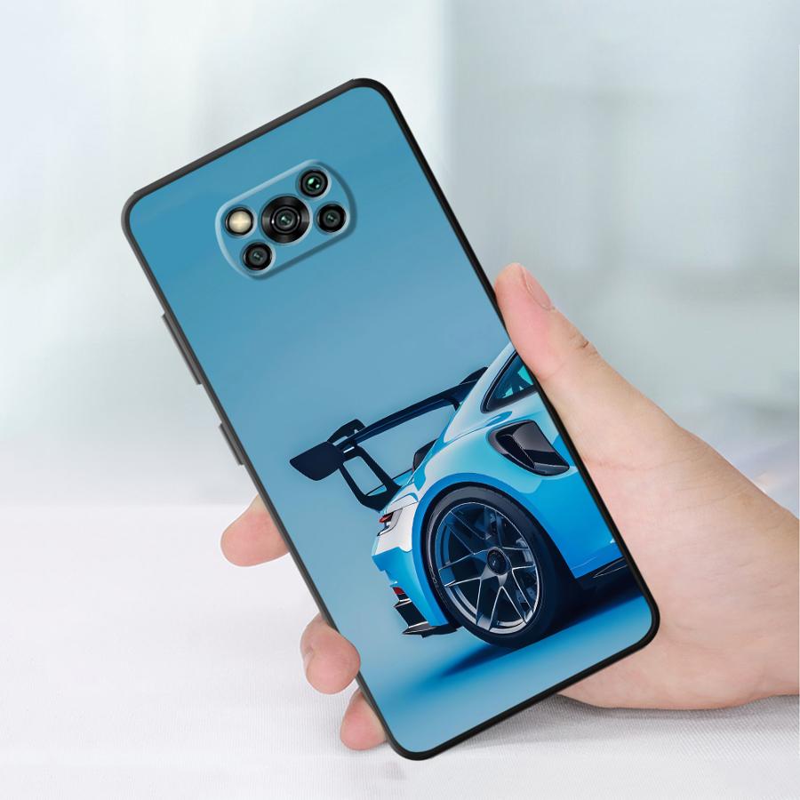 Чехол для Xiaomi Poco F8 C71 M7 Pro M3 M4 C61 F3 X7 X3 X4 X5 Pro C50 F1 C75 M5 Funda Чехол для телефона Крутая Спортивная Машина