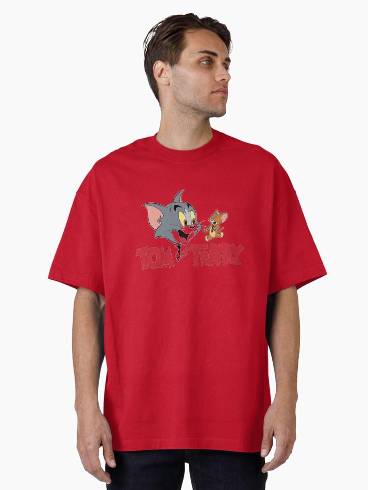 Tom & Jerry "Tom and Terry" graphic Oversized T-Shirt