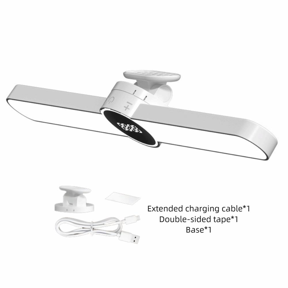 Eye Protection Hanging Clock Lamp Rechargeable Stepless Dimming Lamp Learning Lamp Closet