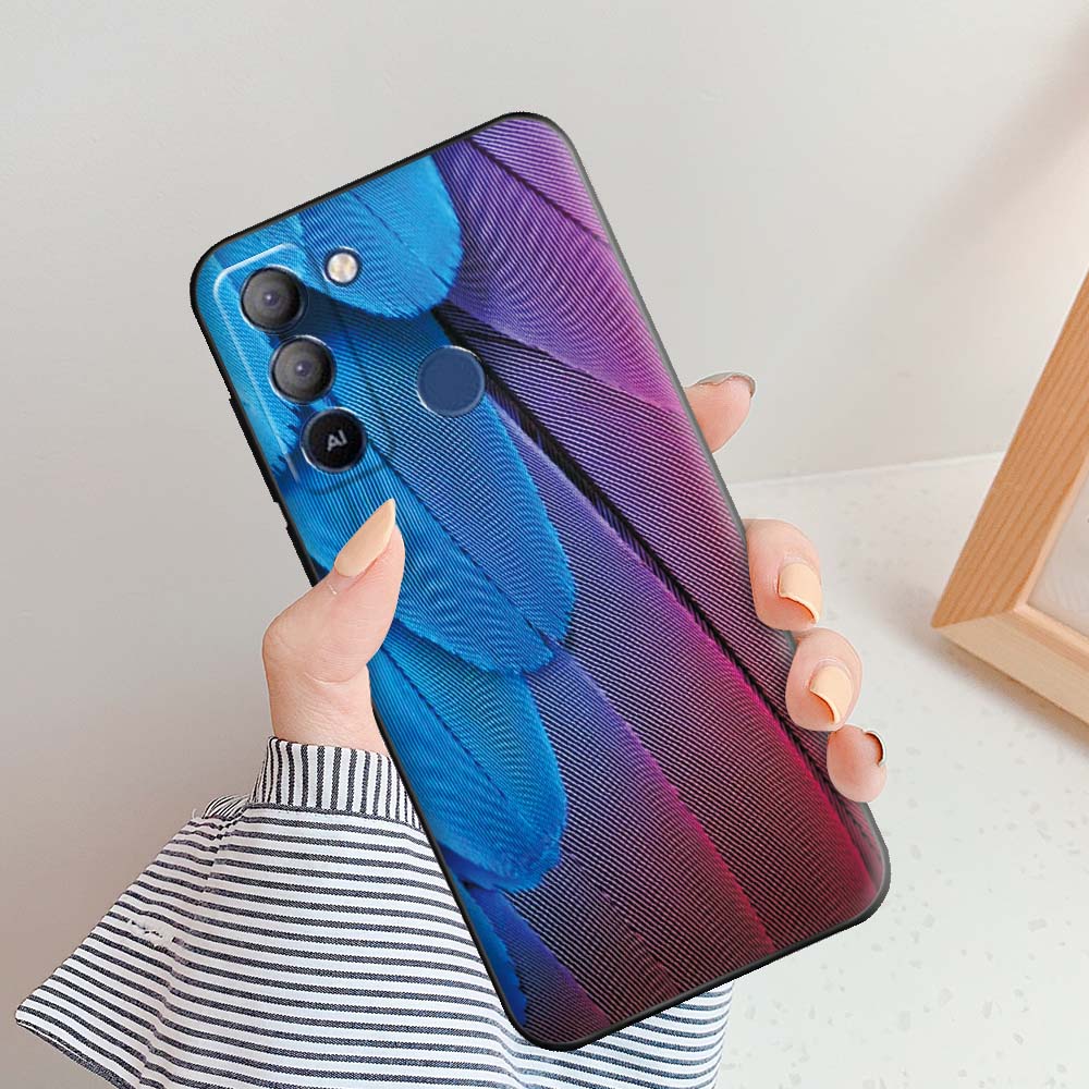 Чехол для Tecno Pop 5 LTE Чехол для Tecno Pop 5 LTE ТПУ Крутые Мраморные Чехлы Для Tecno Pop 5 LTE Защитная Силиконовая Задняя Крышка Корпус