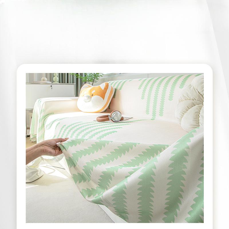 Подушка сиденья дивана для лета Летний Полностью закрытый Прохладный Нескользящий Чехол на диван Чехол Покрывало