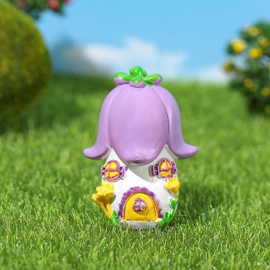 Мини-домик для рабочего стола, украшение из смолы, 3D маленькие милые подарки, сказочный сад, грибной коттедж, настольный декор, миниатюрный