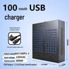 Многопортовое USB-зарядное устройство на 100 портов с совместимостью с различными моделями