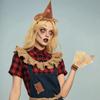 New Halloween Scarecrow 3 Pieces Set Cosplay Costume Accessories Headband Gloves Festival Party Dress Up