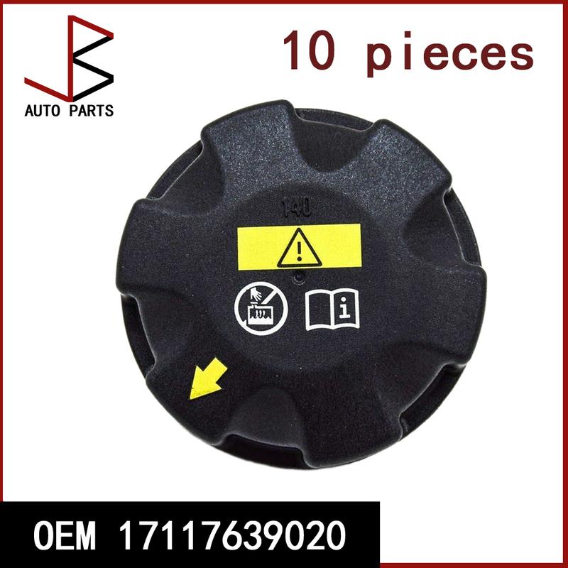 10 шт. OEM 17117639020 17117521071 Крышка расширительного бачка Охлаждающей жидкости Радиатор для BMW 3/5/7 Серии X1 X3 E70 E82 E92