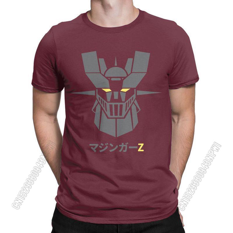 Unisexs Tshirt Mazinger Z Dark Robot Vintage Pure Cotton Tees Stylish Chic T Shirts Crewneck Clothing