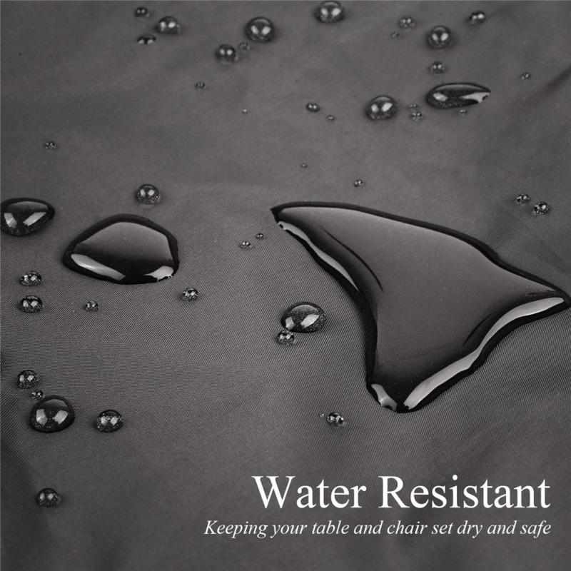 242 * 162 * 100cm 210d Oxford Cloth Protective Cover For Garden Furniture Table