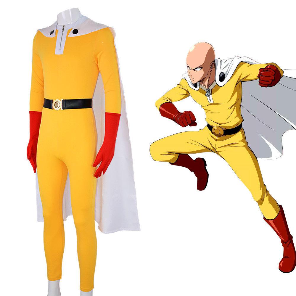 Костюм для косплея One Punch Man Opm в полный рост с набивкой для костюмированных вечеринок