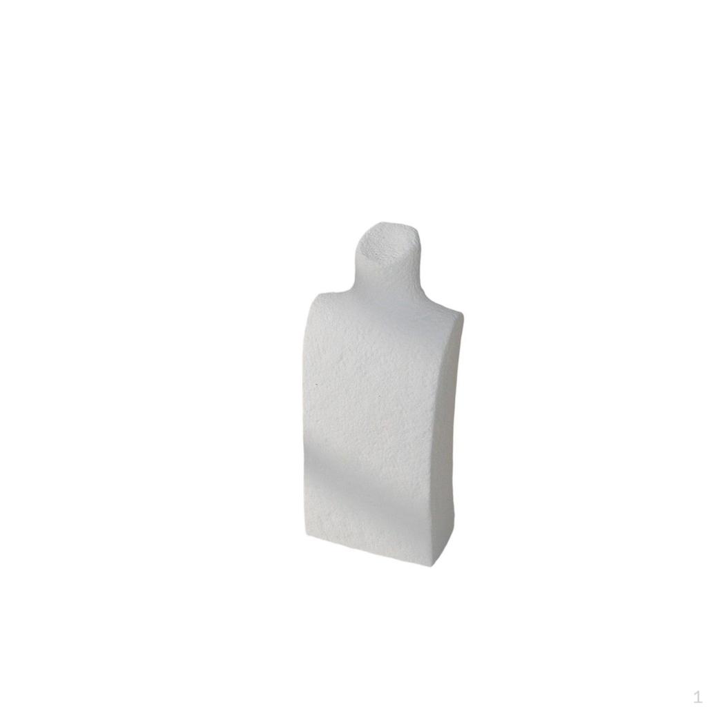 Necklace Display Bust Minimalist Design Elegant Jewelry Mannequin Stand