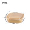 10 шт./компл. одноразовые коробки для завтрака из крафт-бумаги, легкие коробки для еды, коробки для бенто для кухонных принадлежностей