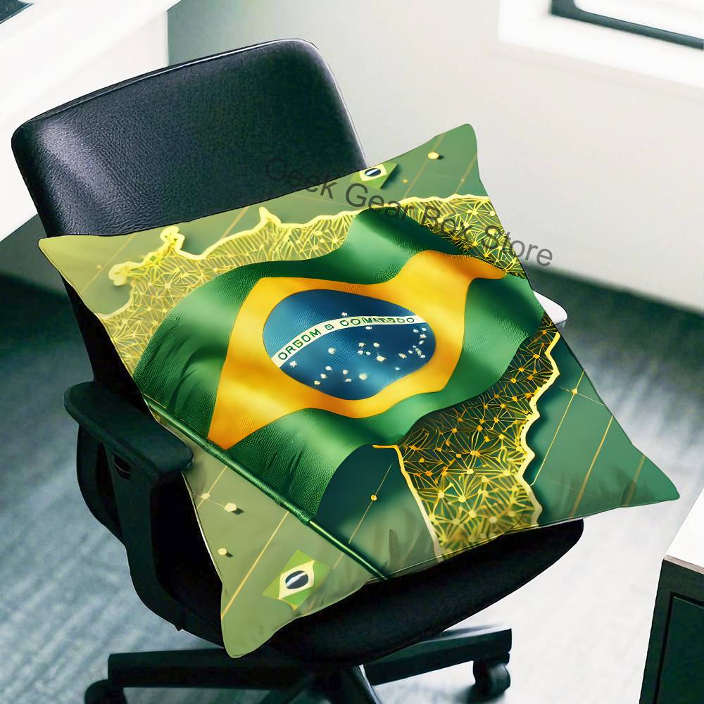 Rio De Janeiro-Brazi Anime Celebrity Merchandise All-Match Printed Pillow Case Sofa Car Office Room Decoration Protector