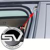 1Pcs Metal SV Car B-pillar Rear Trunk Emblem Badge Decorative Stickers For Range HSE DEF Rover Evoque Velar Discovery