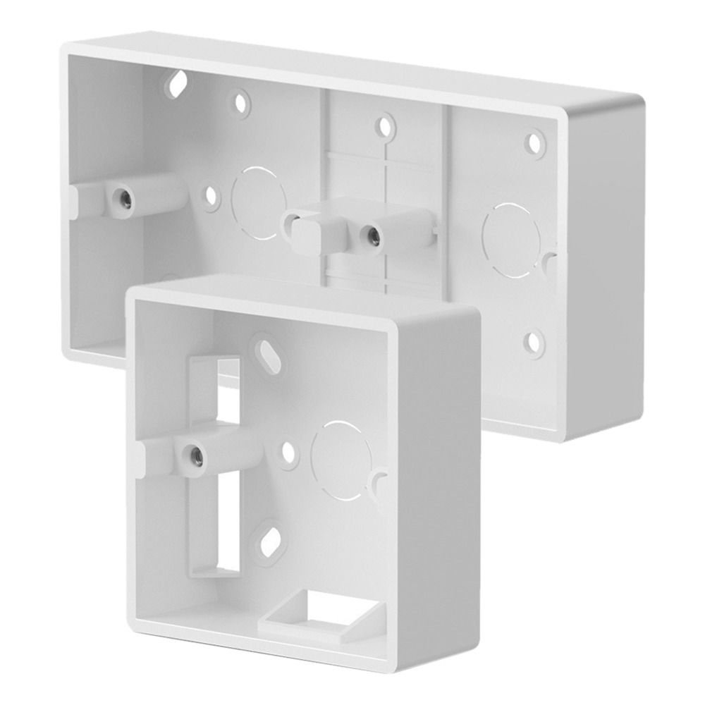 Switch And Socket Apply External Mounting Box Wall Surface Junction Box 86 Type Switch Socket Box