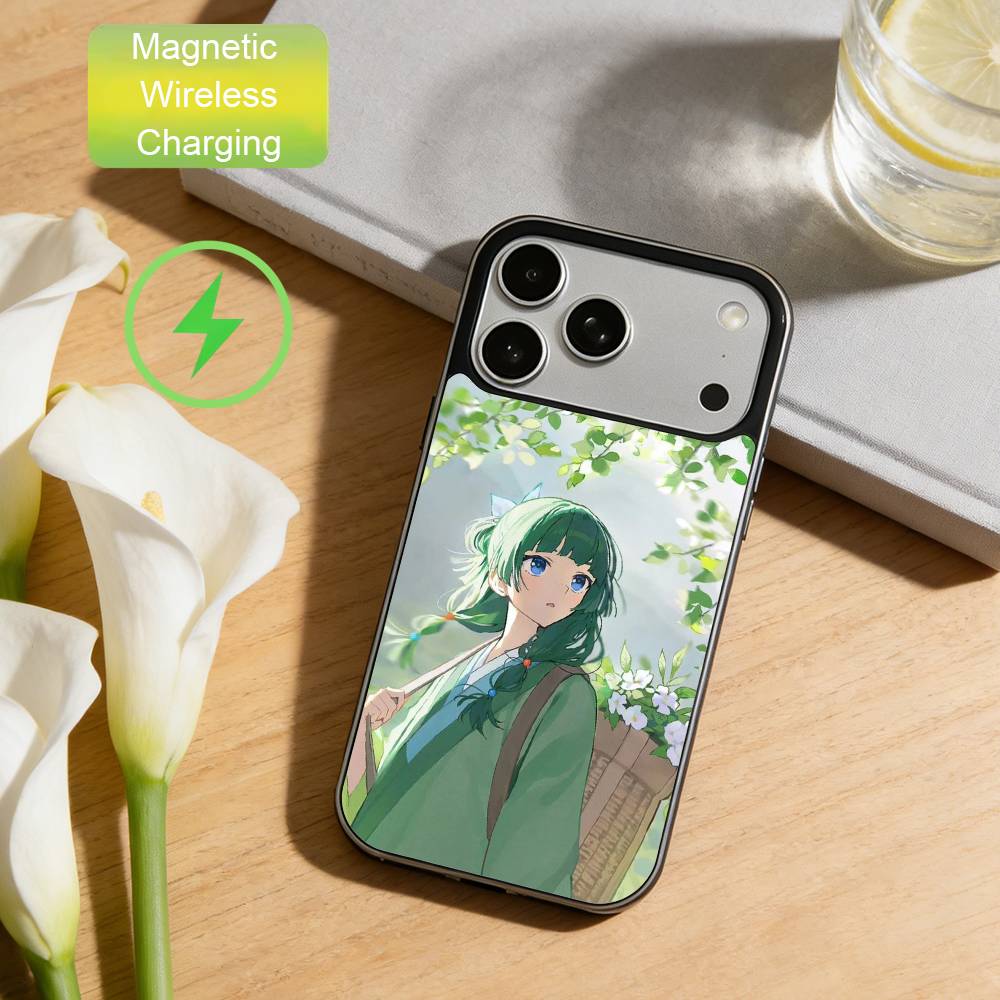 T-The A-Apothecary Diaries Phone Case For iPhone17,16,15,14,13,12,11 Plus,For Magnetic Wireless Charge Cover