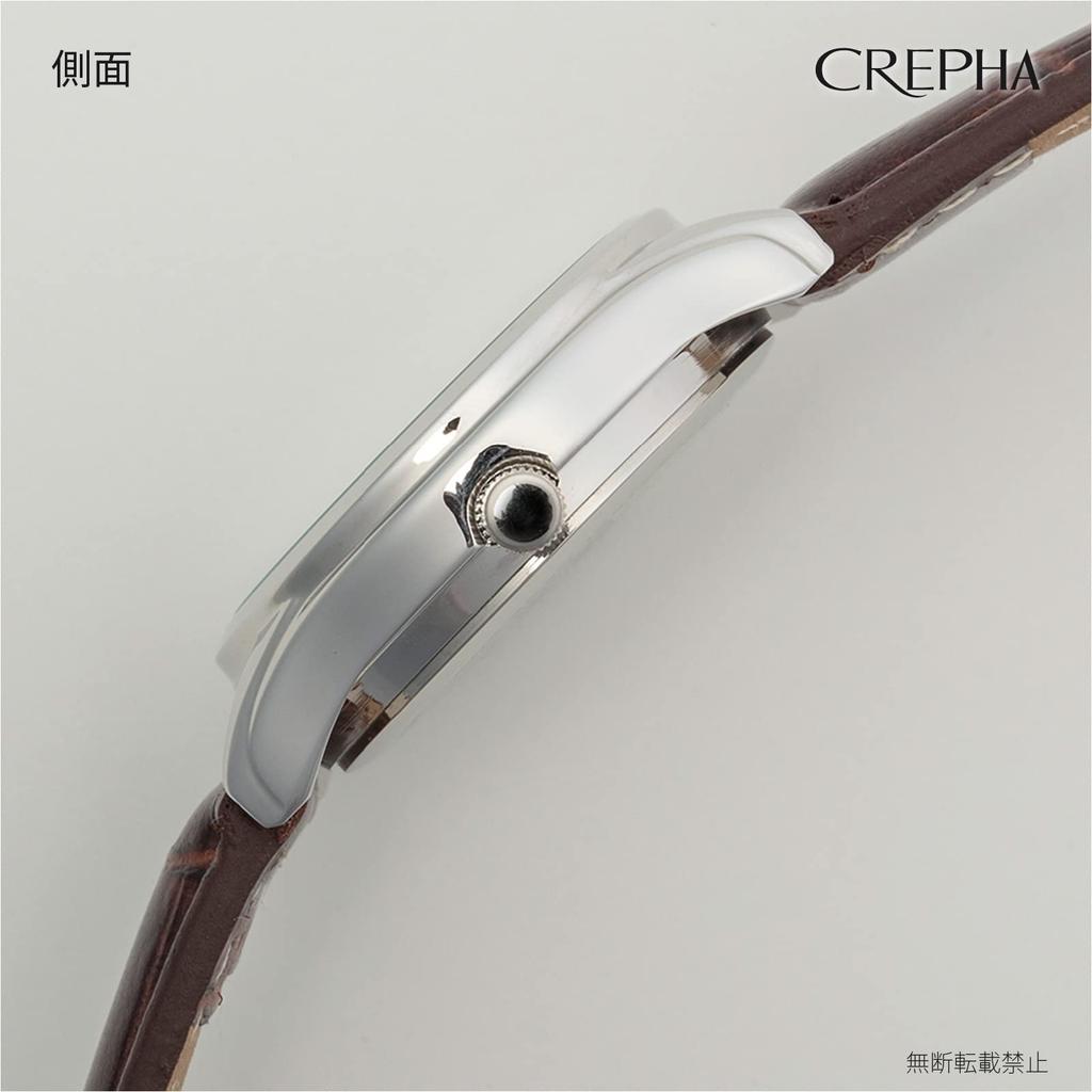 [Klefa] Наручные аналоговые часы с водонепроницаемым циферблатом, датой, днем недели, кожаным ремешком 189783 мужские коричневые