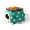 2WAY Pet House Cat Puppy Cannel Dog House House Care Pet Bed Подушка Диван Тип Котацу Стильный Милый Пушистый Все Годы Весна Лето Осень Зима