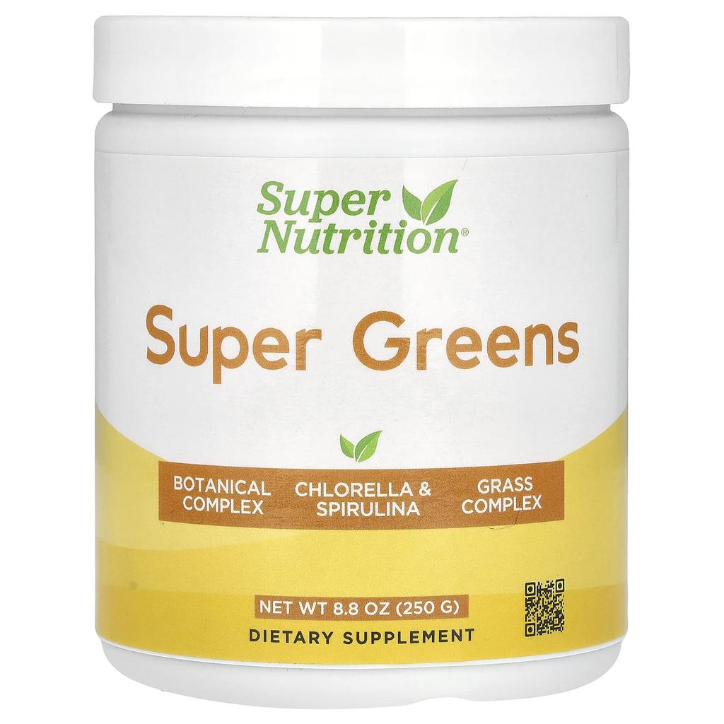 Super Nutrition Super Greens, 8.8 Oz (250 G)