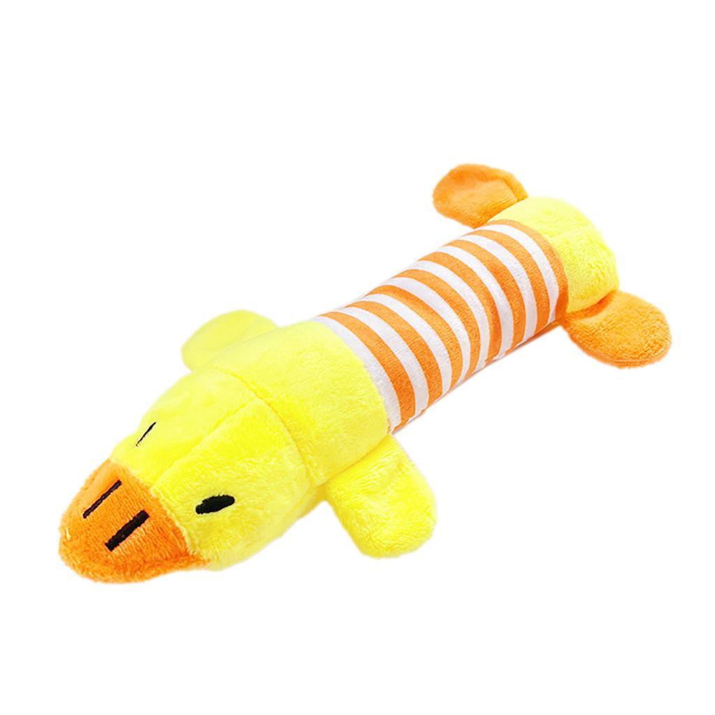 Мягкие игрушки для собак, прямоугольные летающие утки, интерактивные, забавные, симпатичные, устойчивые к укусам, мягкие, плюшевые, для жевания домашних животных