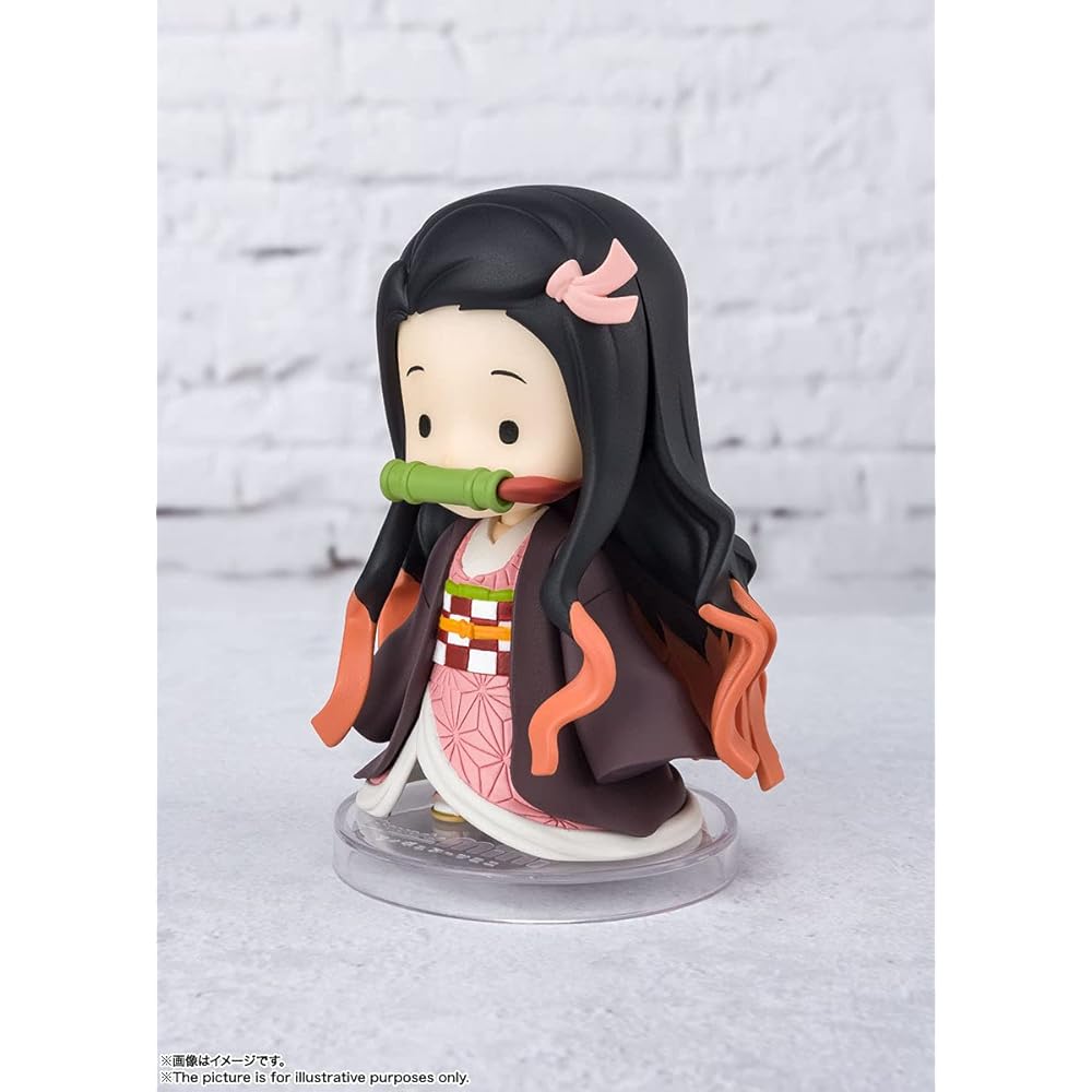 TAMASHII NATIONS Figuarts mini Клинок, рассекающий демонов Незуко Фигурка 75 мм ПВХ АБС Окрашенная Подвижная Коллекционная