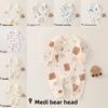 Newborn Baby Romper Jumpsuit With Pure Cotton Fabric For Infants And Toddlers