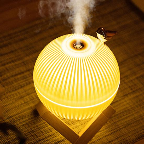 330 мл USB Увлажнитель воздуха Креативная звездная форма PP Низкий уровень шума Оригинальный увлажнитель воздуха в виде птицы для гостиной KTY