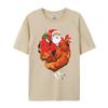 Chicken Bird Lover Santa Riding Chicken Tshirt Group Top Tshirts Cotton Tops Shirt for Unisex Fitness 3xl Unisex Clothing