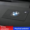 Для E90 E91 E92 E93 E60 E61 F07 E87 ПВХ Панель приборов Противоскользящая накладка Центральная консоль Декоративный логотип Украшение Автомобильный аксессуар