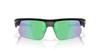 Oakley Sunglasses Frame Color Matte Lens Prizm Road 68mm 0OO9400, (Front) Black, Color Jade,