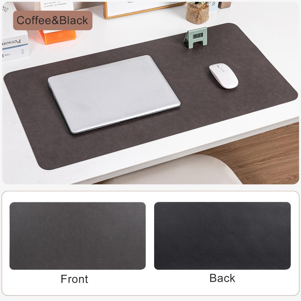 Cowhide Patterned Mouse Pad Non-slip Computer Laptop Mousepad Retro Writing Pad  Home Office