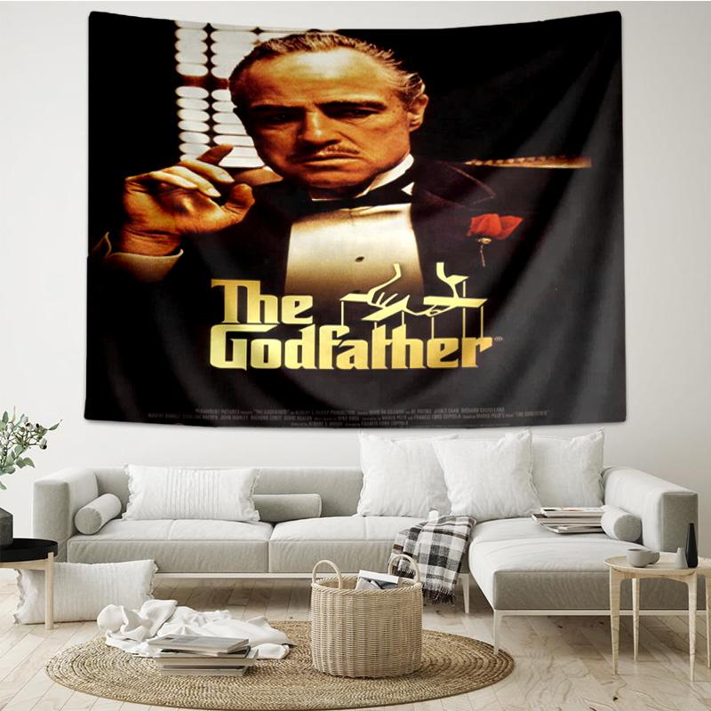 The God-father Tapestry Hanging for Bedroom,Livingroom, Playroom,Decor Art Room Wall Tapestry Holiday and Birthday Gifts
