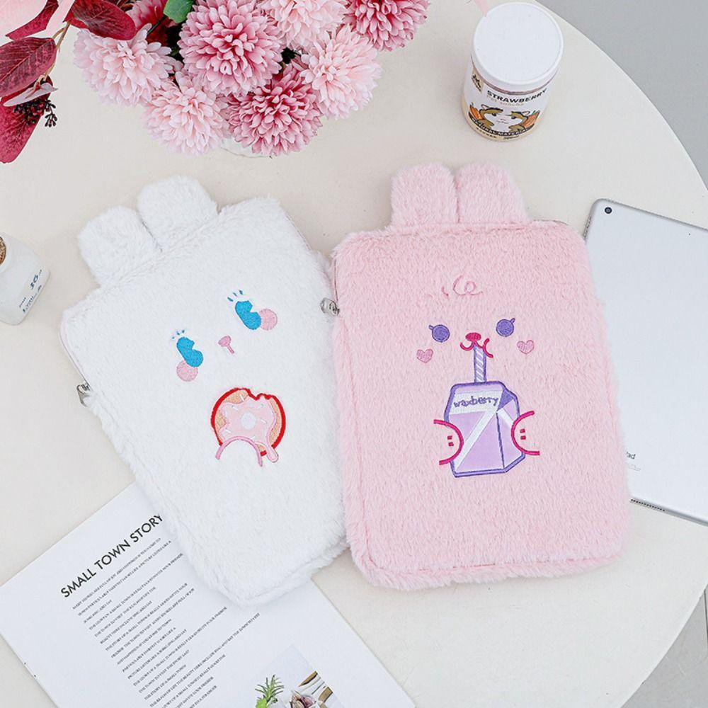 Portable Rabbit Case 9-11 Inch iPad Protective Case Cute Notebook Storage Bag  for Women Girl
