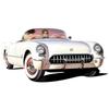 AMT 1/25 Scale 1953 Chevrolet Corvette USPS Stamp Series Plastic Model Kit AMT1244