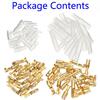 Accessories Connector 200x Insulation 3.9mm Male & 4.0mm Female Kit Uninsulated W/ Sleeve Connectors Cover Crimp