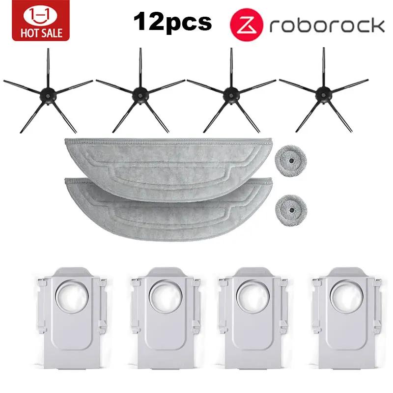 Roborock S8 Max V Ultra G20s Робот-пылесос Аксессуары тряпка для мытья пола мешки для пыли боковая щетка фильтр сменные запчасти