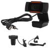720P Web Camera Full HD Webcam with Noise Cancelling Microphone MultiFunction Base