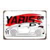 Gr Yaris Racing Metal Signs Wall Mural Pub Living Room Personalized Kitchen Tin Sign Poster