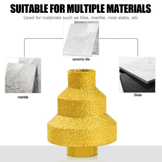 1/2 шт. алмазные ступенчатые сверла-пагоды, расширители отверстий, устойчивые к коррозии, многослойные конические сверла-расширители отверстий