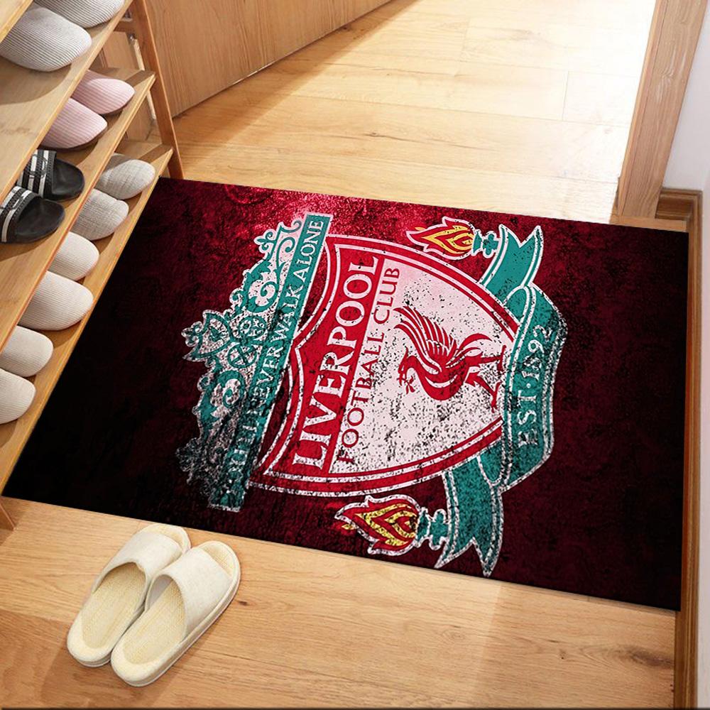 Liverpool Football Club Carpet Suitable For Decorate Room Kitchen Playrooms Living Rooms Antislip Carpet Office Home Decor