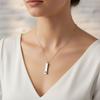 Cube Shape Ashes Pendant Memorial Lockets Stainless Steel Memorial Ashes Necklace  Memorial Gift