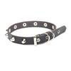 Gothic Harajuku PU Leather Collar with Metal Rivets and Punk Personality