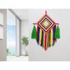 Handmade Colorful Woolen Kite Tassel Hanging for Home Office Hall Decoration (Pack of 1), Multi-Colour