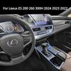 Для ES 200 260 300H 2024 2023 Аксессуары для интерьера пленка прозрачная ТПУ Панель переключения передач Центральная консоль Защитная наклейка PPF