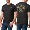 2025 High Quality USA 5.11 Tactical Men T-Shirt Cotton Printed Round Neck Fitness Training Round-neck Short Sleeved Shirt