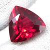 Fabulous Natural Mozambique Red Ruby 10+ Ct Trillion Cut Certified Gemstone