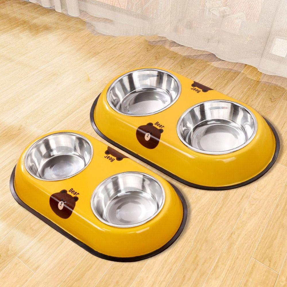 Кормушка для корма для домашних животных из нержавеющей стали, антимуравьиная миска для корма для домашних животных, многофункциональная кормушка для собак, диспенсер для кошек