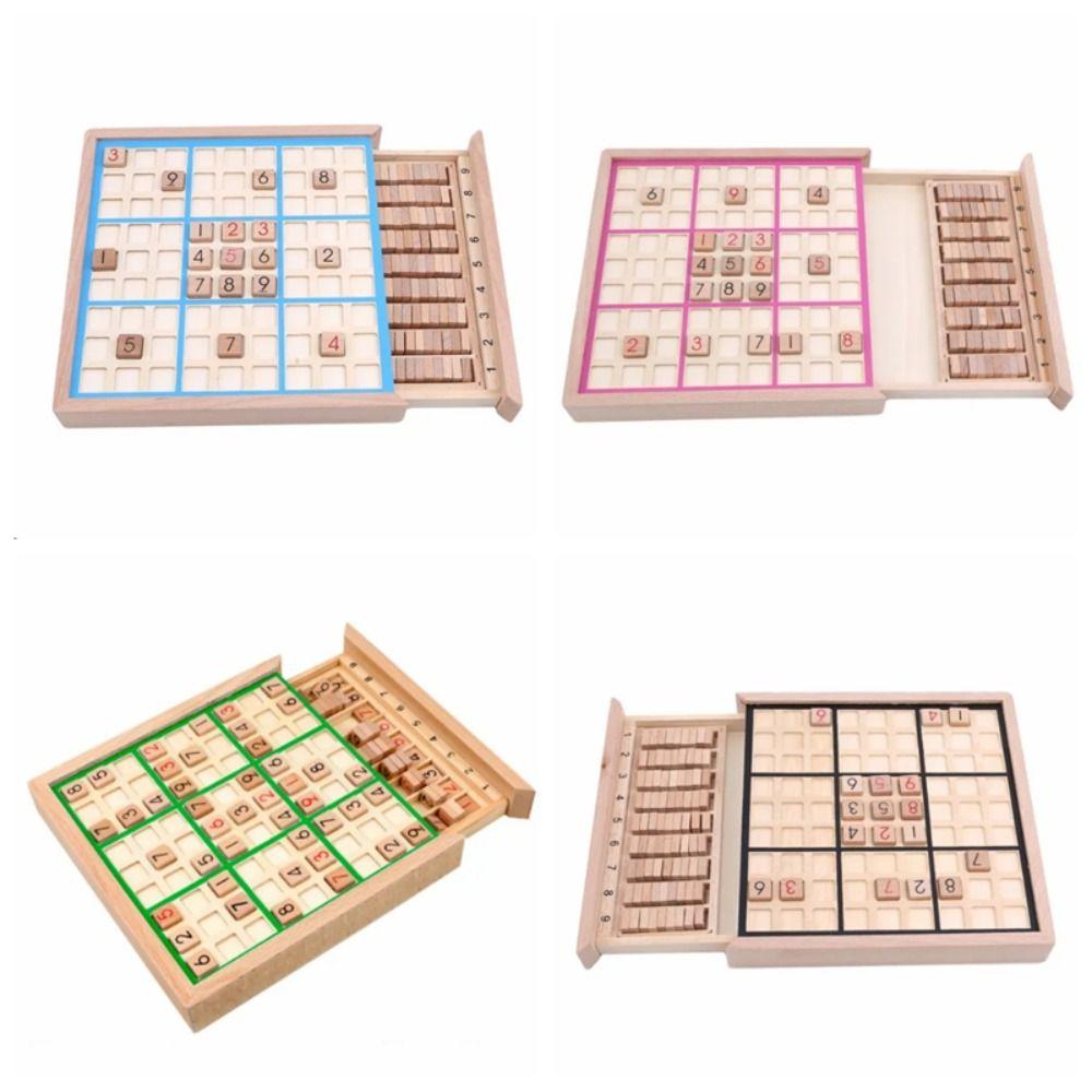 International Sudoku Crosswords Toys Educational Number Place Games Sudoku Chess Kids Gift